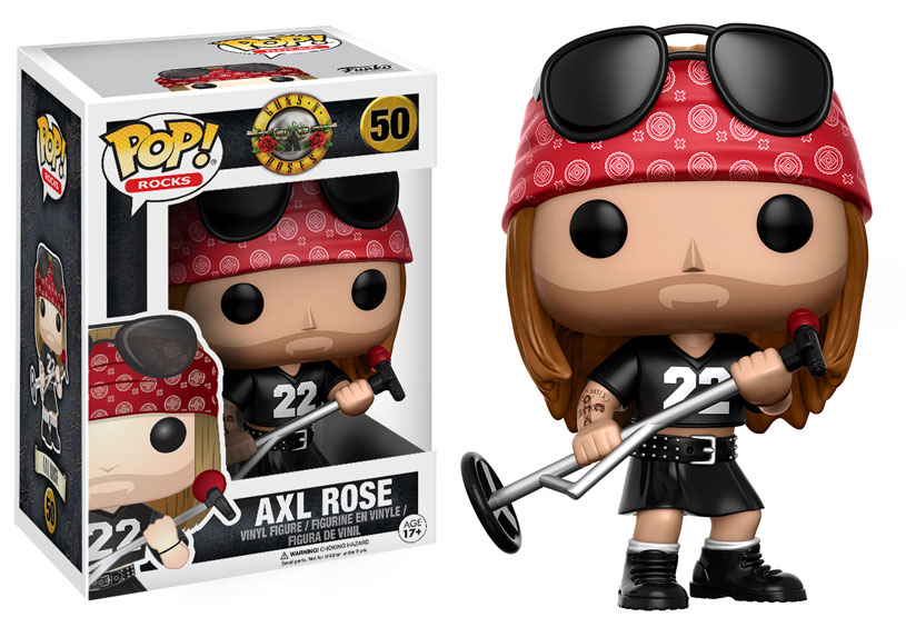 Funko POP! Rocks - Guns 'N' Roses AXL ROSE Vinyl Figure 10 cm