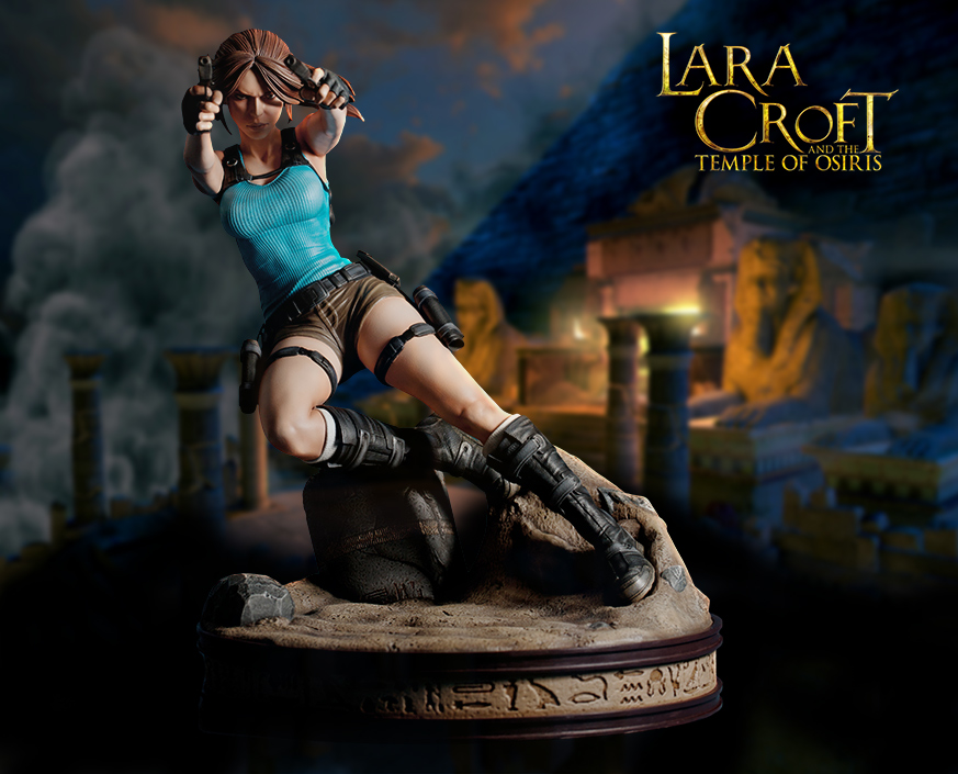 Estátua Tomb Raider: Temple of Osiris LaraCroft 1:4 Statue Limited Edition 