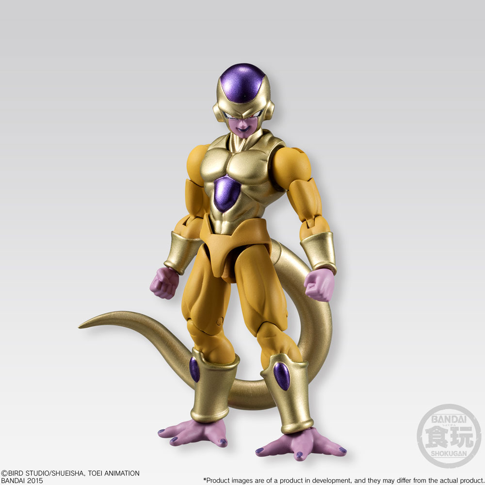 Action Figure Dragonball Z Shodo Golden Freeza 10 cm