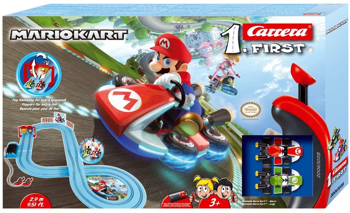 Pista/Circuito Carrera First Nintendo Mario Kart™ (Mario+Luigi) (2,9m)