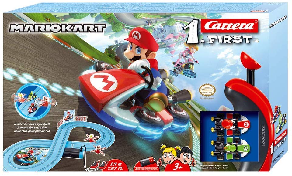 Pista/Circuito Carrera First Nintendo Mario Kart™ (Mario+Yoshi) (2,4m)