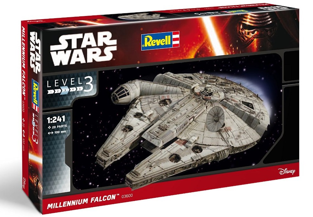 Revell Star Wars Episode VII Model Millennium Falcon Scale 1:241