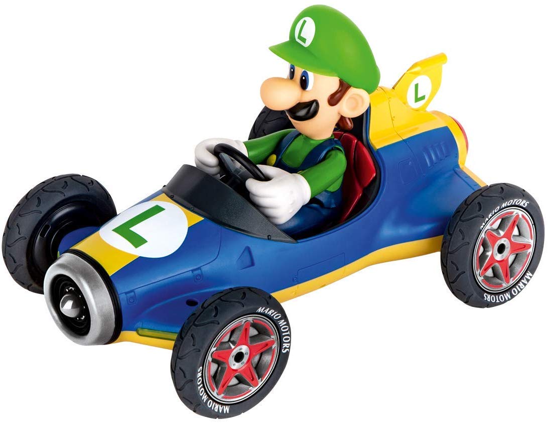 Carrera RC/Telecomandado 2.4 GHz Nintendo Mario Kart Mach 8 Luigi 1:18