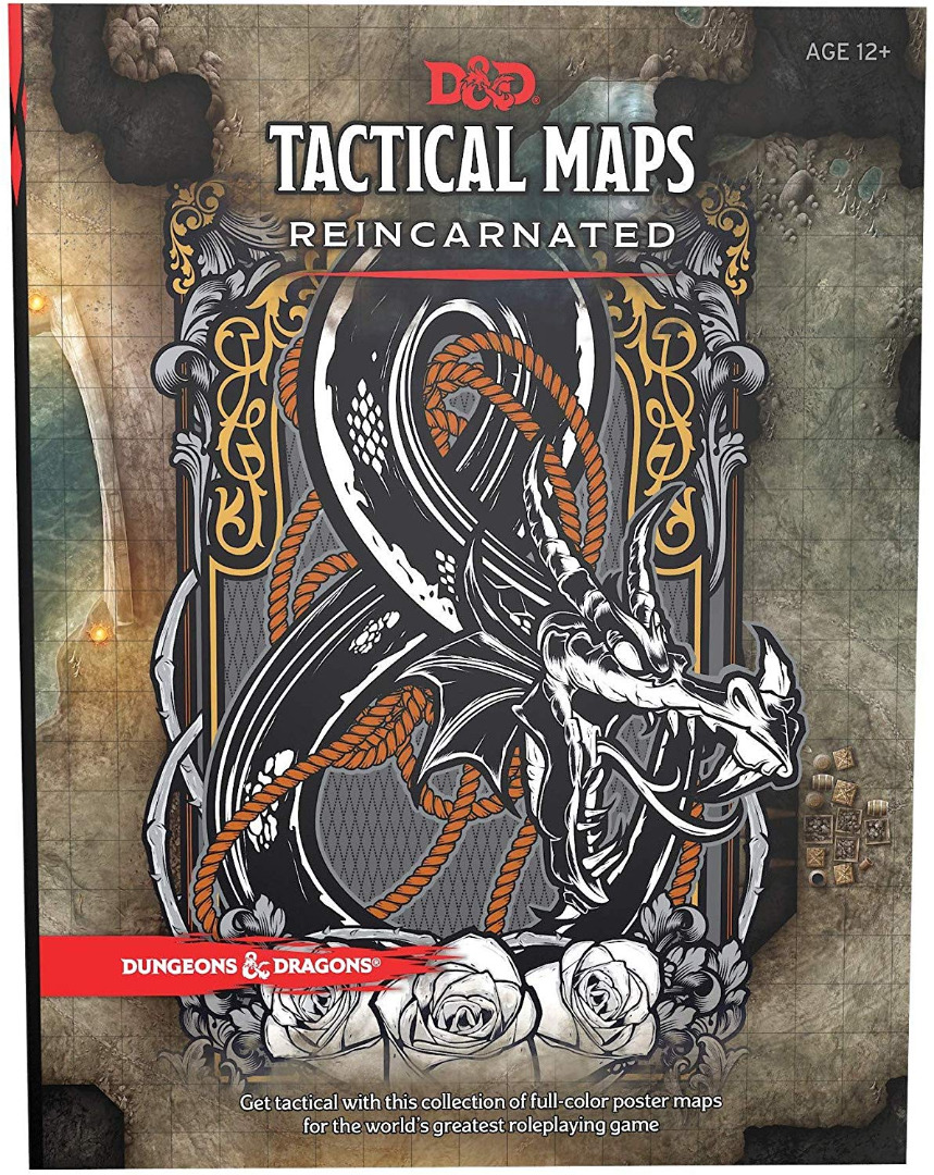 Dungeons & Dragons RPG Tactical Maps Reincarnated English