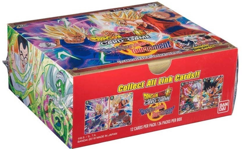 Dragon Ball SCG S2 Themed World Martial Arts Tournament Display 24 Boosters