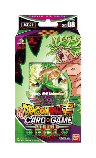 Dragon Ball Super Card Game Season 6 Starter Deck Rising Broly English