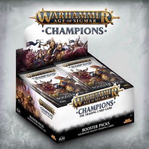 Warhammer Age of Sigmar: Champions Wave 1 (24 Boosters) Display English Ver