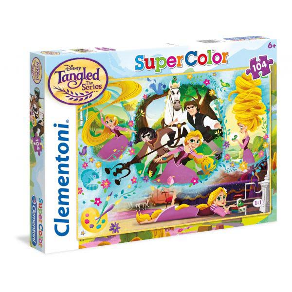 Clementoni Puzzle 104 Peças - Princesa Rapunzel (Para mais de 6 anos)