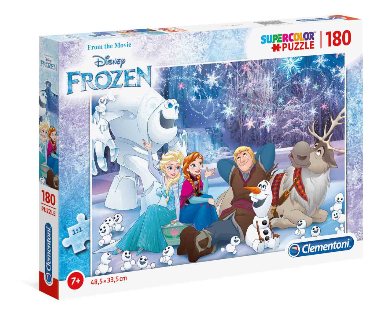 Disney Frozen - 180 peças - Supercolor Puzzle (Para mais de 7 anos)