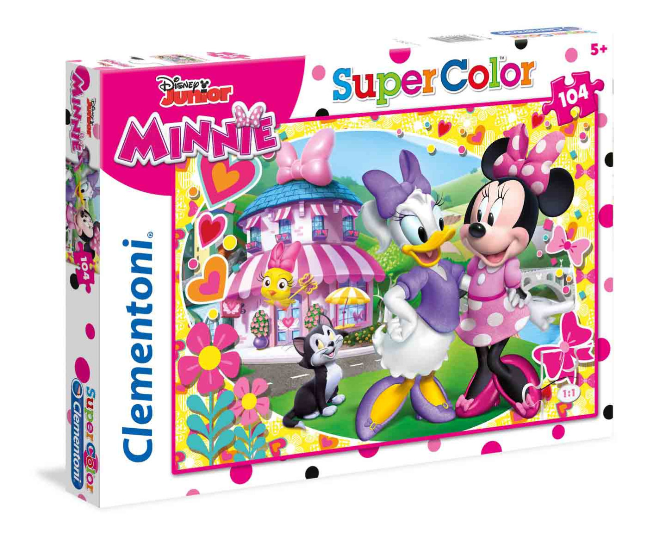 Disney Minnie - 104 peças - Supercolor Puzzle