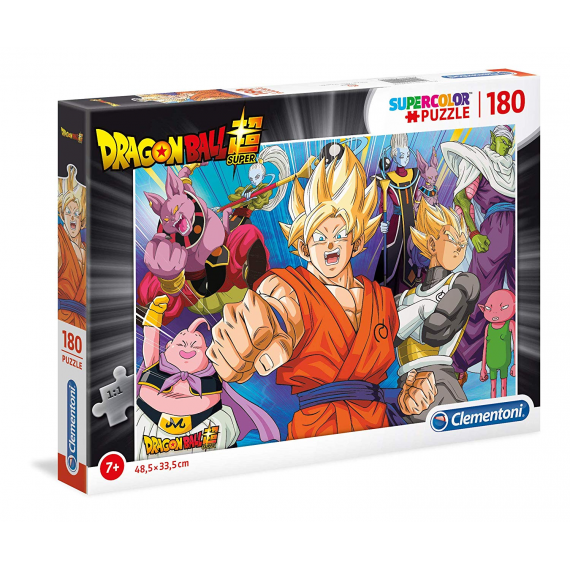 Dragon Ball Super - 180 peças - Supercolor Puzzle (Para mais de 7 anos)