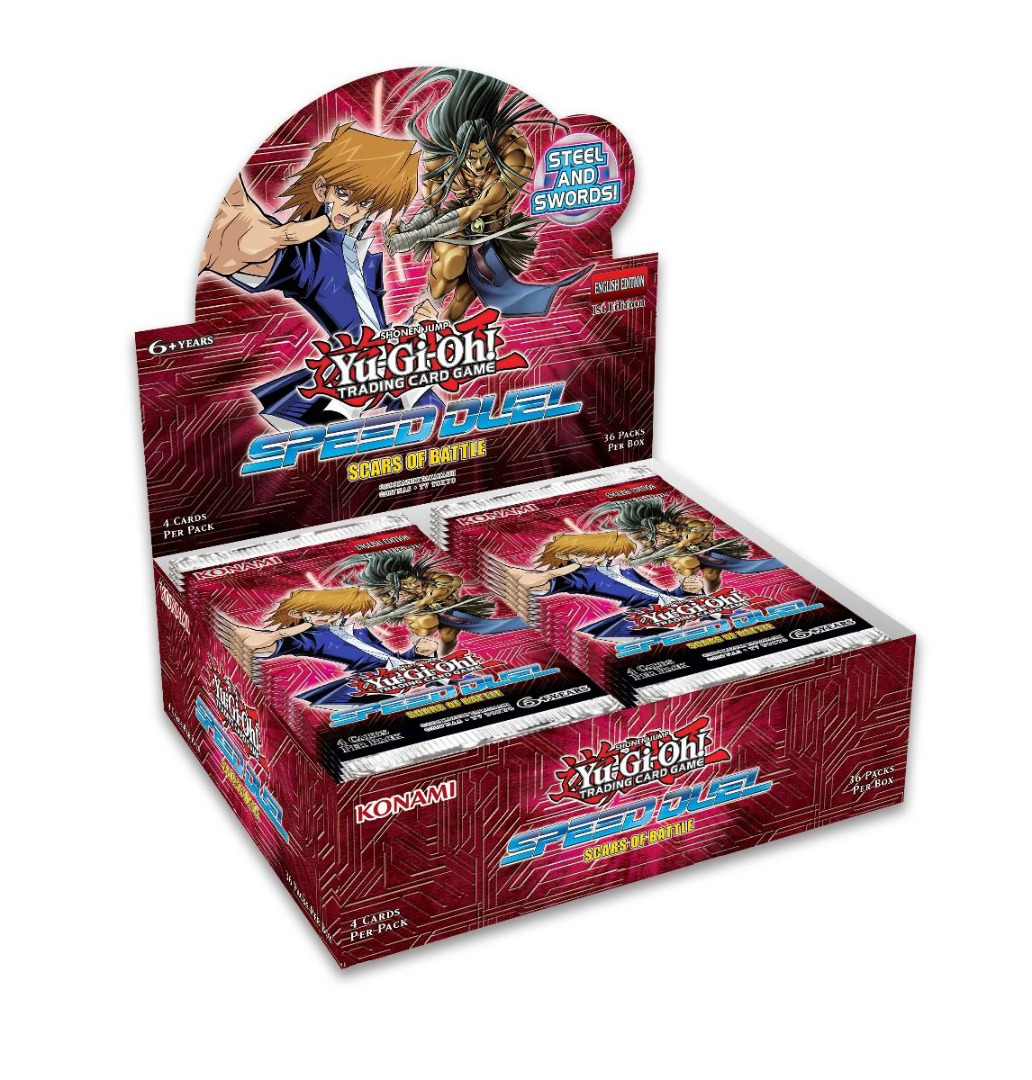 Yu-Gi-Oh! Speed Duel Scars of Battle 36 Boosters Display English Version