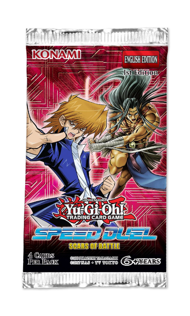 Yu-Gi-Oh! Speed Duel Scars of Battle Booster English Version
