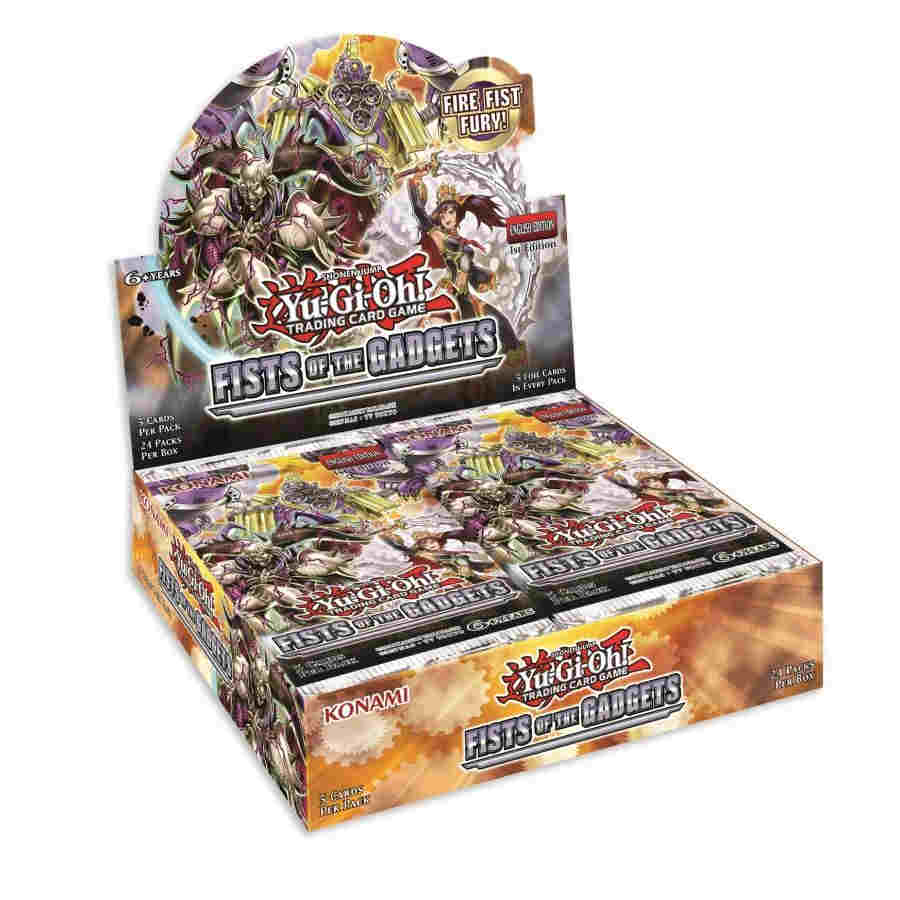 Yu-Gi-Oh! Fist of the Gadgets 24 Boosters Display English Version