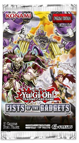 Yu-Gi-Oh! Fist of the Gadgets Booster English Version