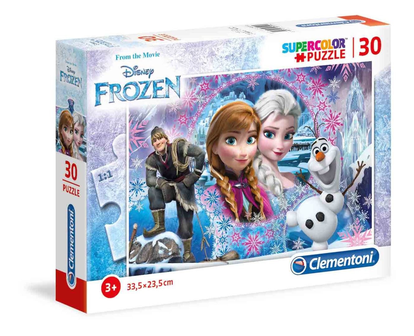 Disney Frozen - 30 peças - Supercolor Puzzle (Para mais de 3 anos)