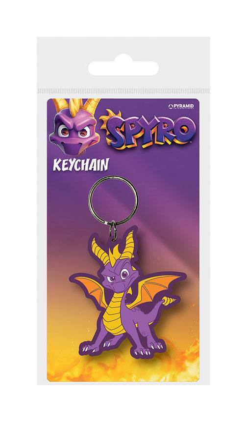 Porta-Chaves Spyro the Dragon Keychain Dragon Stance 6 cm