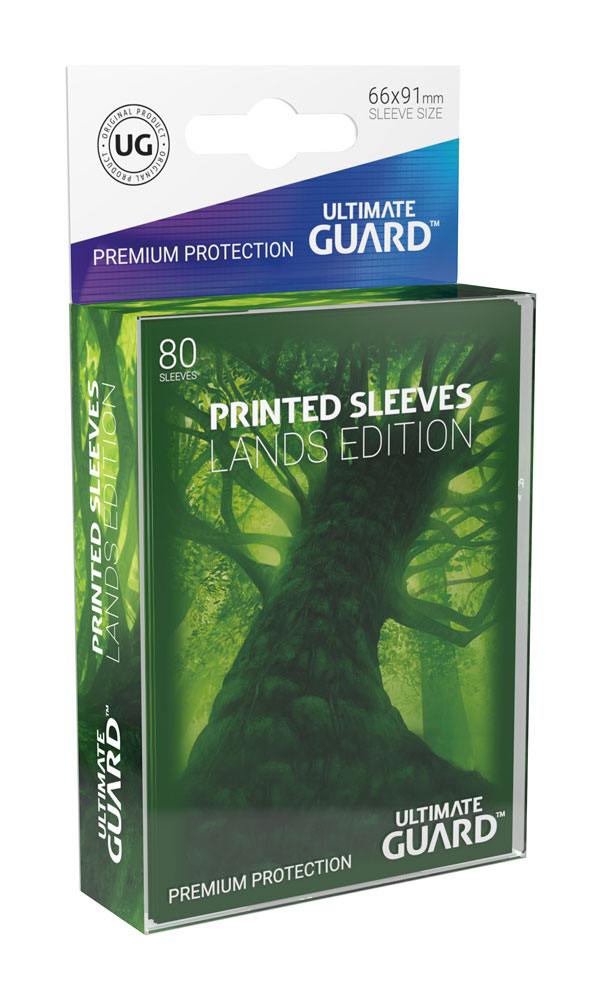Ultimate Guard Printed Sleeves Standard Size Lands Edition Forest I (80)