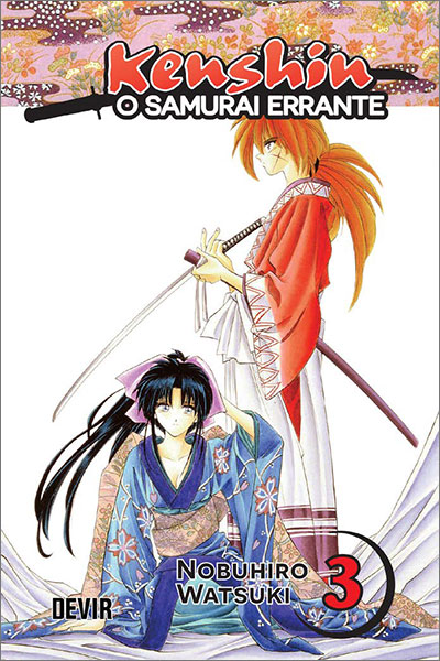 Mangá - Kenshin, o Samurai Errante Volume 3 (Em Português)