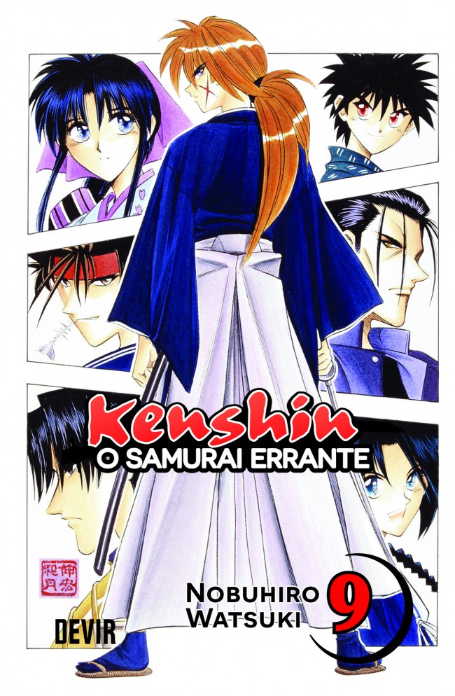Mangá - Kenshin, o Samurai Errante Volume 9 (Em Português)