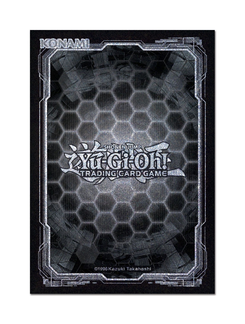Yu-Gi-Oh! Card Sleeves Dark Black + Silver (50 Units/Unidades)