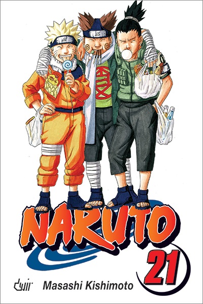 Mangá - Naruto Vol. 21 (Em Português)