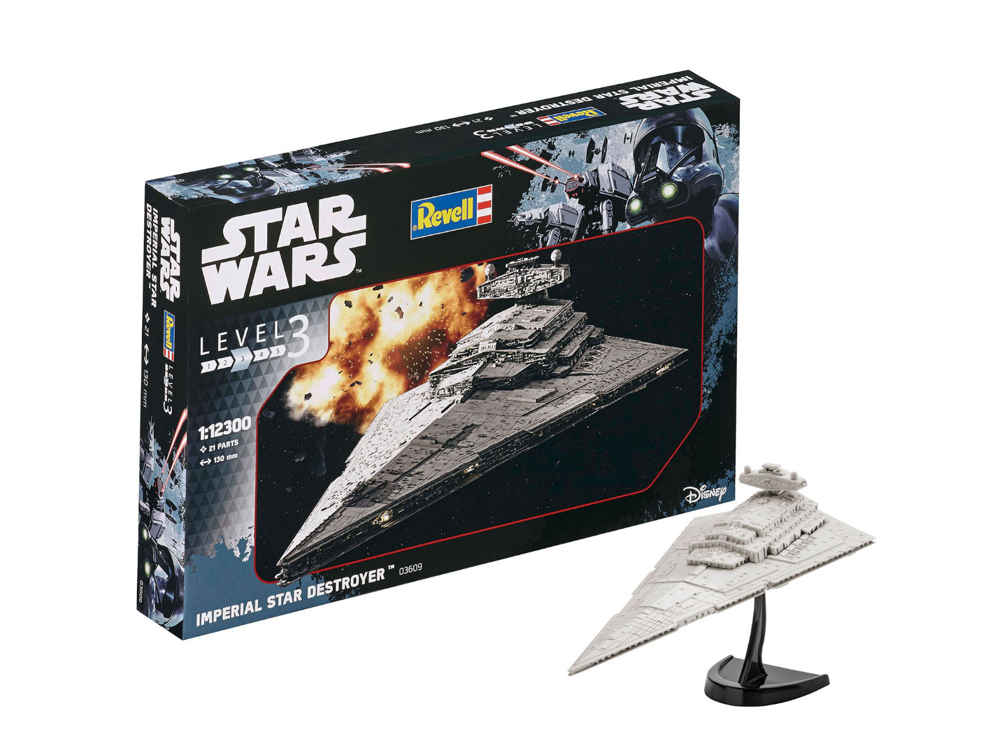 Revell Model Kit Star Wars Imperial Star Destroyer Scale: 1:12300 