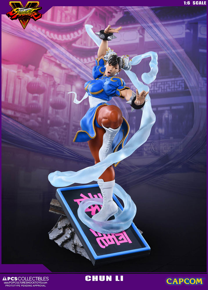 Estátua Street Fighter V 1/6 Chun-Li 43 cm