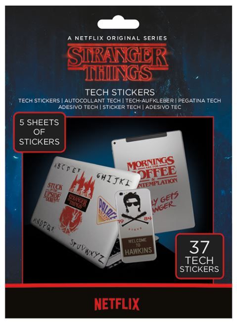 Stranger Things: Tech Stickers