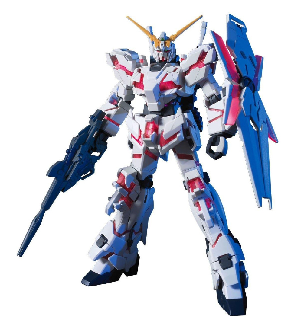 Gundam: High Grade - RX-0 Unicorn Gundam Destroy Mode 1:144 Model Kit