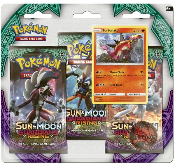 Pokémon Sun&Moon Guardians Rising 3 Blister Booster English