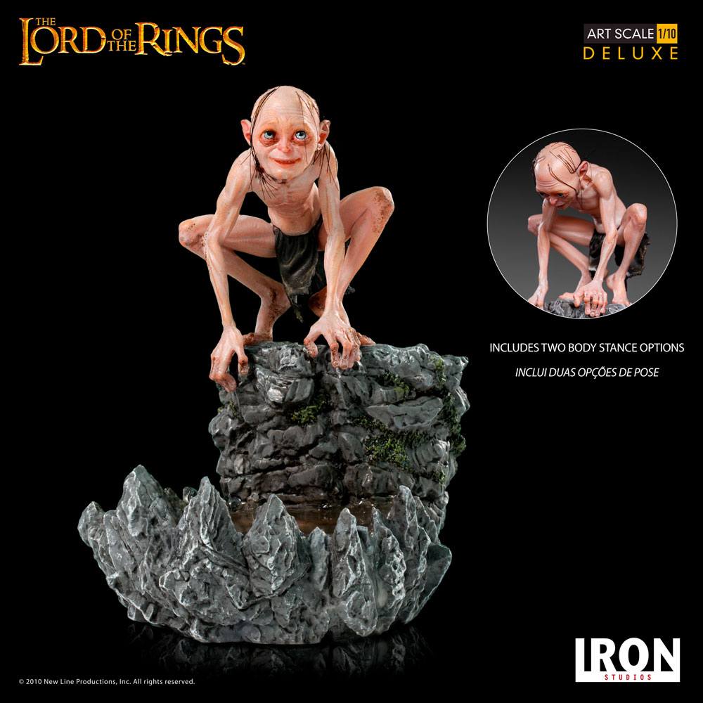 Lord Of The Rings Deluxe Art Scale Statue 1/10 Gollum 12 cm