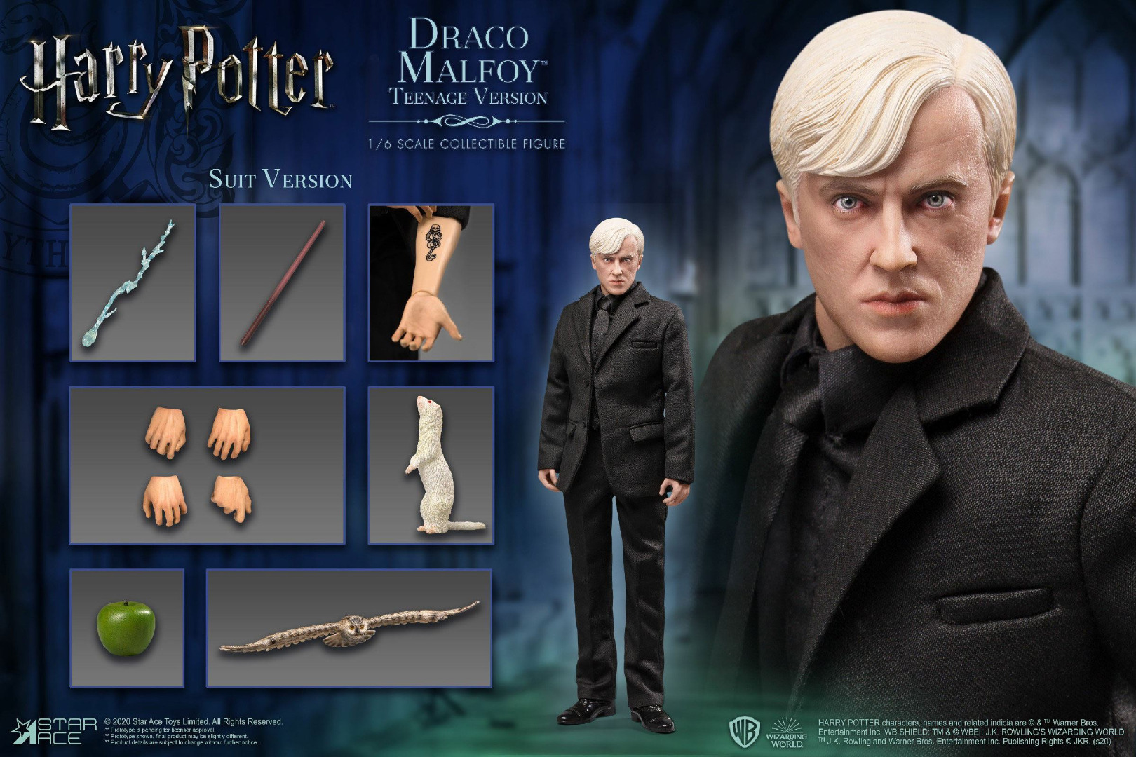Harry Potter My Favourite Movie AF 1/6 Draco Malfoy Teenager Suit Version 