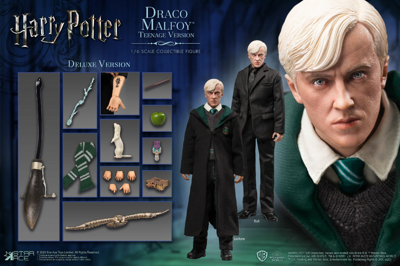 Harry Potter My Favourite Movie AF 1/6 Draco Malfoy Teenager Deluxe Version