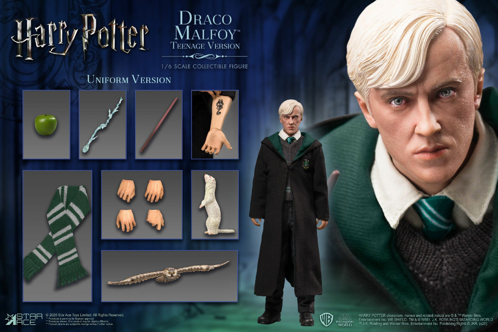Harry Potter My Favourite Movie AF 1/6 Draco Malfoy Teenager School Uniform