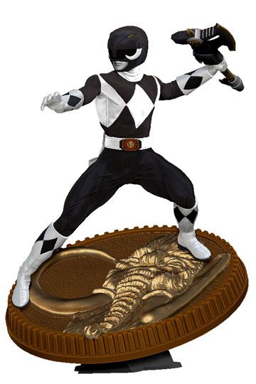 Mighty Morphin Power Rangers PVC Statue Black Ranger 23 cm