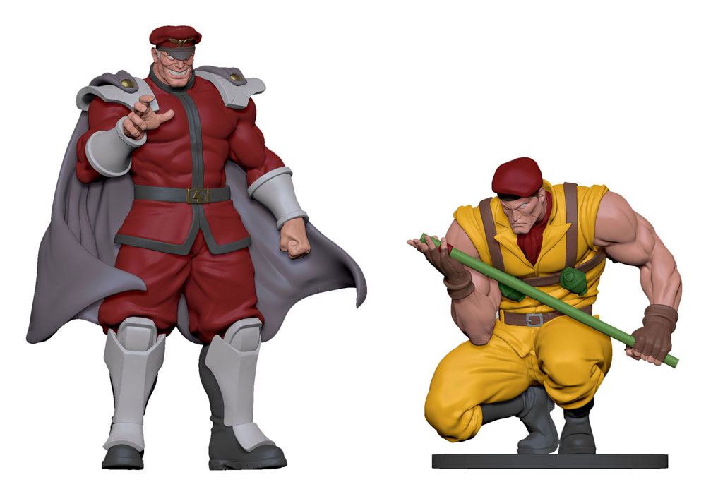 Street Fighter PVC Statues 1/8 Bison & Rolento