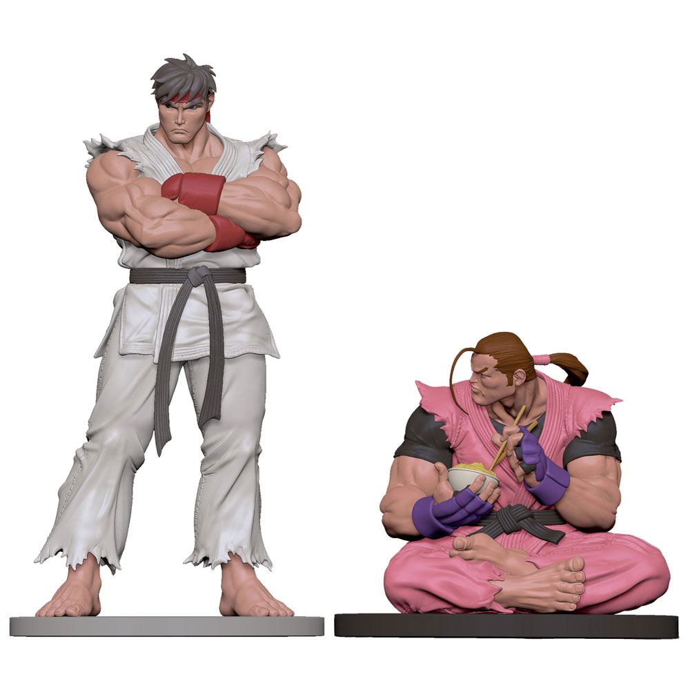Street Fighter PVC Statues 1/8 Ryu & Dan