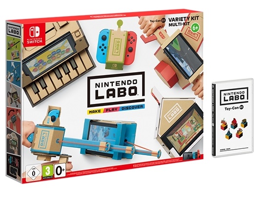 Nintendo Labo Toy-Con 1 - Varity Kit Nintendo Switch (Novo)
