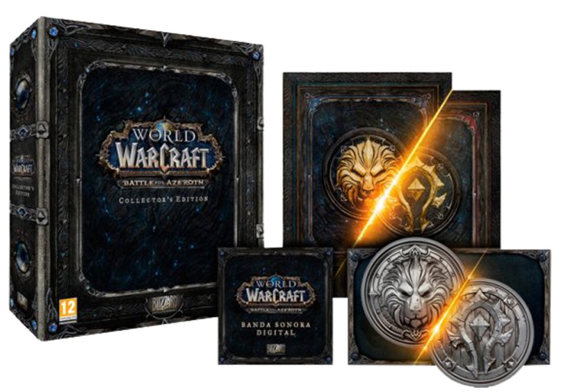 World of Warcraft: Battle for Azeroth Collectors Edition PC (Novo)