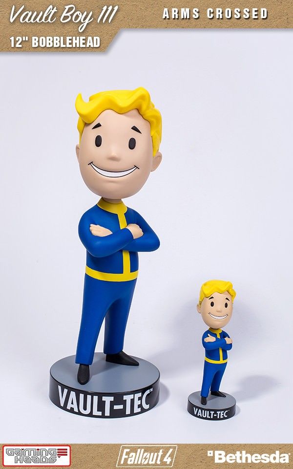 Fallout: Vault Boy 111 Arms Crossed  Bobblehead Resin 38 cm