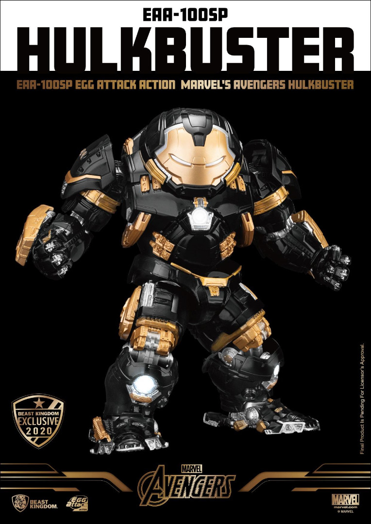 Avengers Age of Ultron Egg Attack Action Figure Hulkbuster Exclusive 21 cm