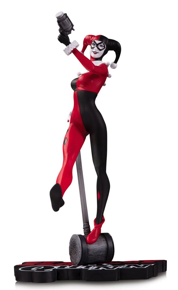 DC Comics Red, White & Black Statue Harley Quinn V. 2 by Stanley Lau 22 cm