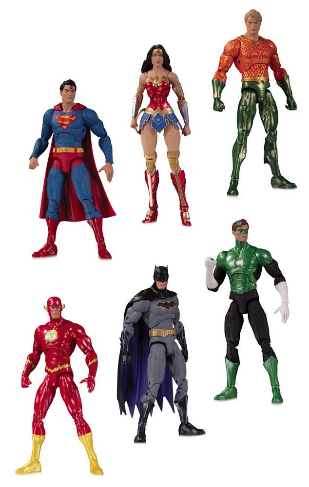 DC Essentials Action Figure 6-Pack Justice League 18 cm