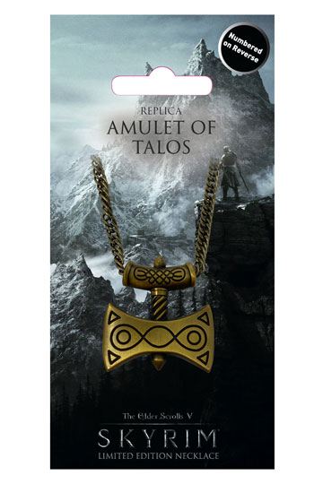 The Elder Scrolls V Skyrim Necklace Amulet of Talos Limited Edition