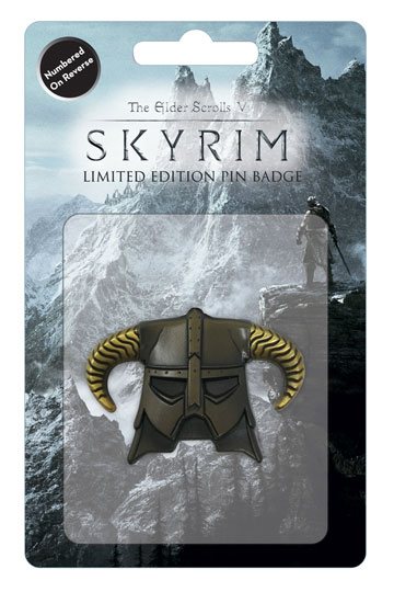 The Elder Scrolls V Skyrim Pin Badge Limited Edition