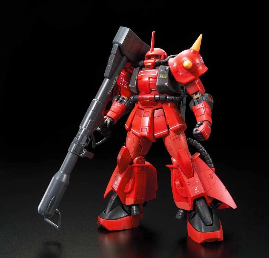 Gundam: Real Grade - MS-06R-2 Johnny Ridden's Zaku 2 1:144 Model Kit 