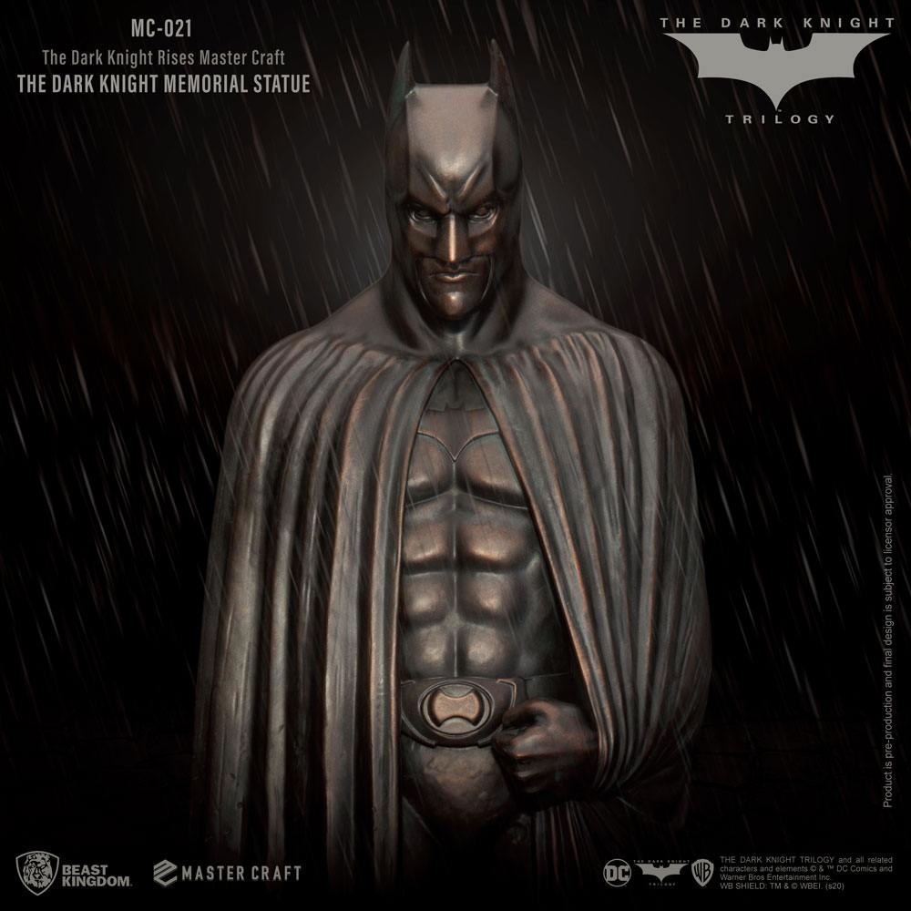 The Dark Knight Rises Master Craft Statue Dark Knight Memorial Batman 45 cm