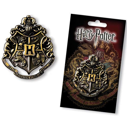 Harry Potter Pin Hogwarts Crest 4 cm