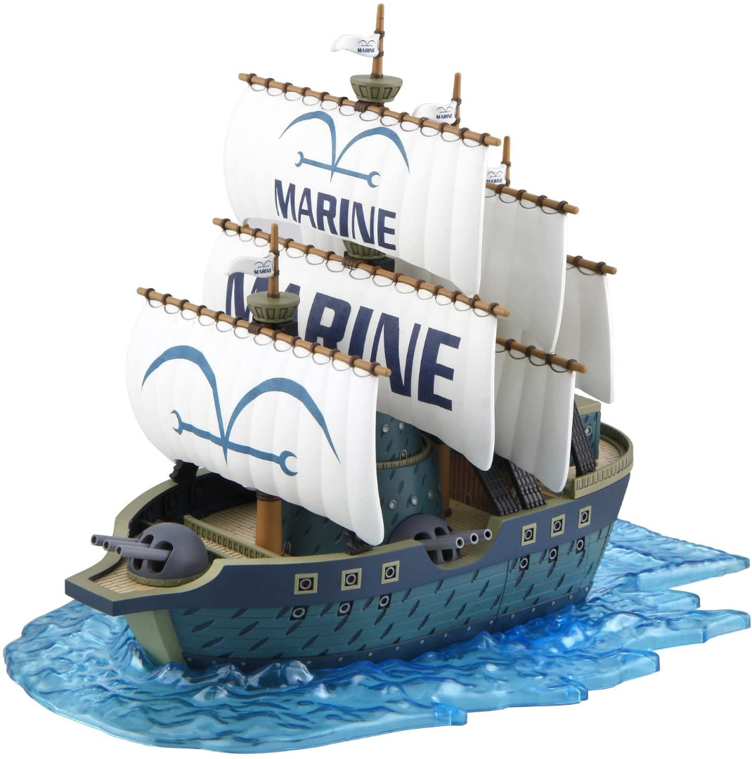 One Piece: Grand Ship Collection - Marine Ship Model Kit